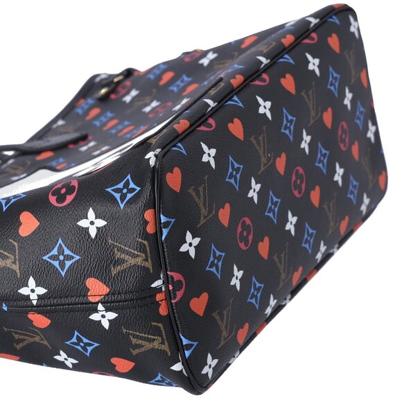Louis Vuitton Monogram Game On Neverfull MM Black Multicolor - Picture 8 of 10